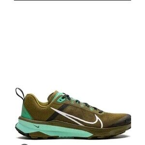 Nike Air Zoom Terra Kiger 9 Olive Mint Trail Running Sneakers Shoes Mens 10.5